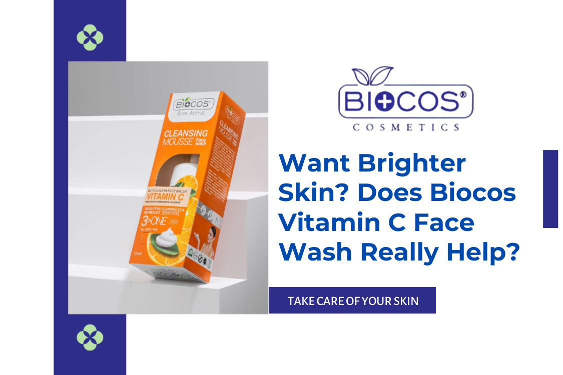 Want Brighter Skin? Does Biocos Vitamin C Face Wash Really Help?