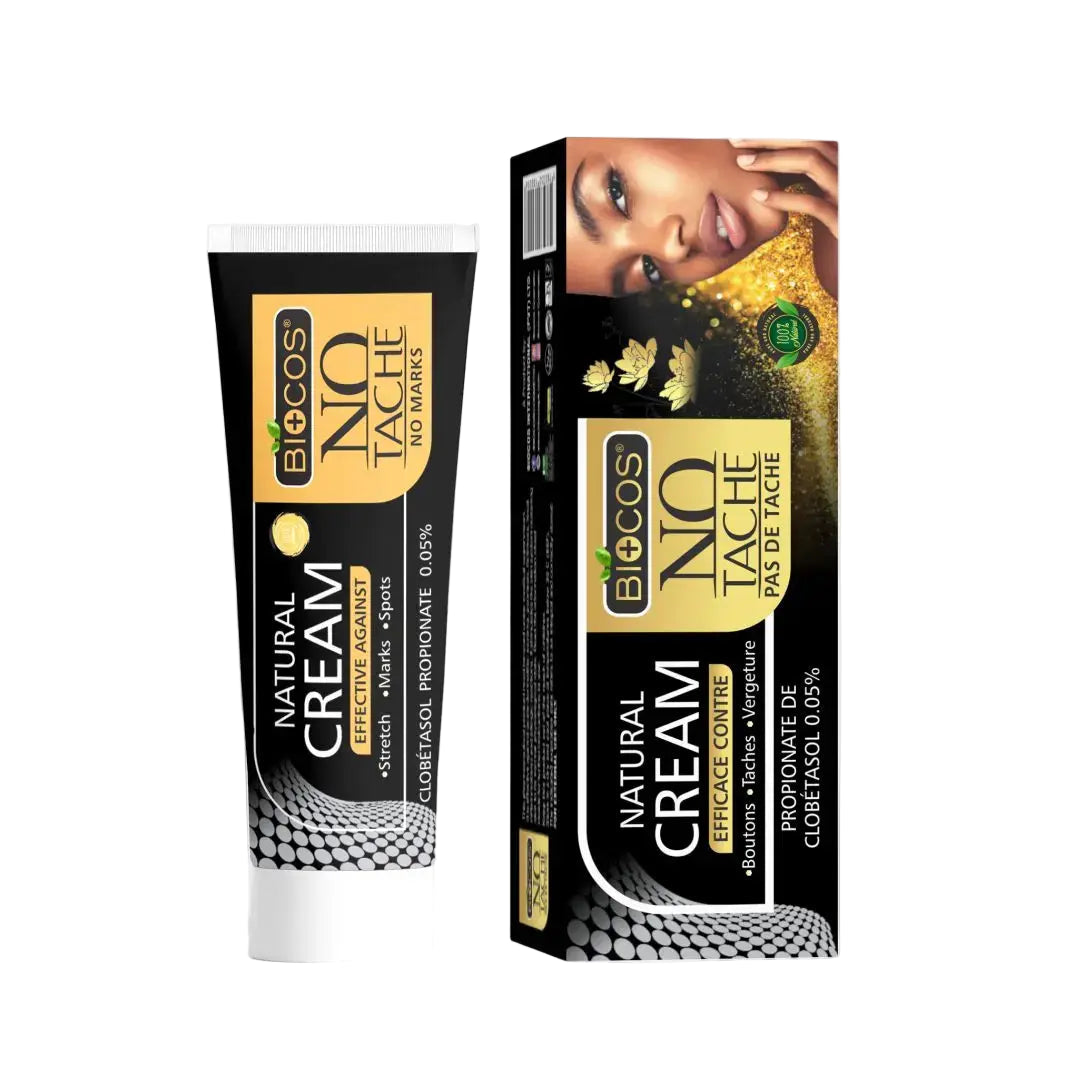 No Tache Cream | Anti-Eczema, Psoriasis Relief & Itch Soothing Formula with Azelaic Acid, Allantoin, Gold & Bisabolol | Hydrating & Restoring Cream for Sensitive Skin - 40gm