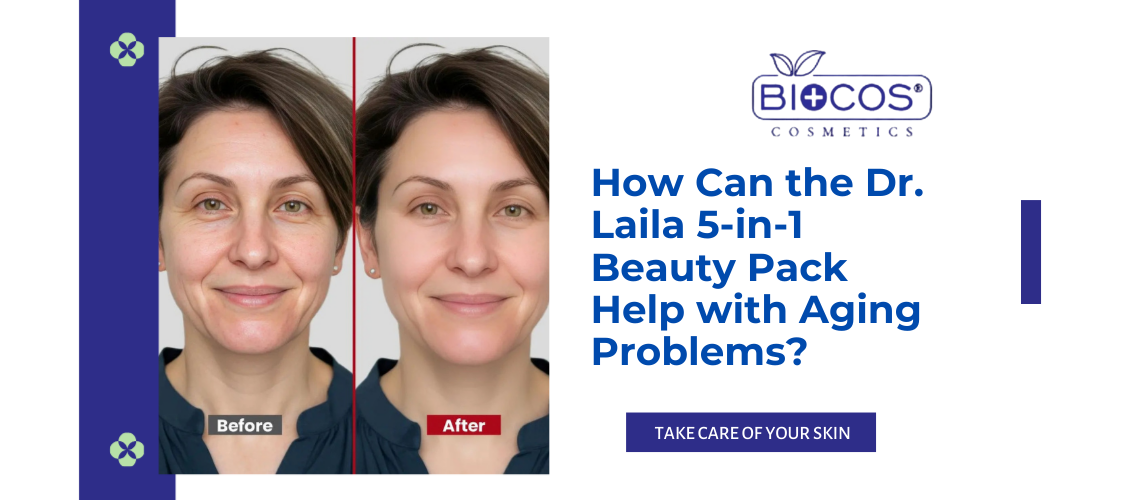 How Can the Dr. Laila 5-in-1 Beauty Pack Help with Aging Problems?