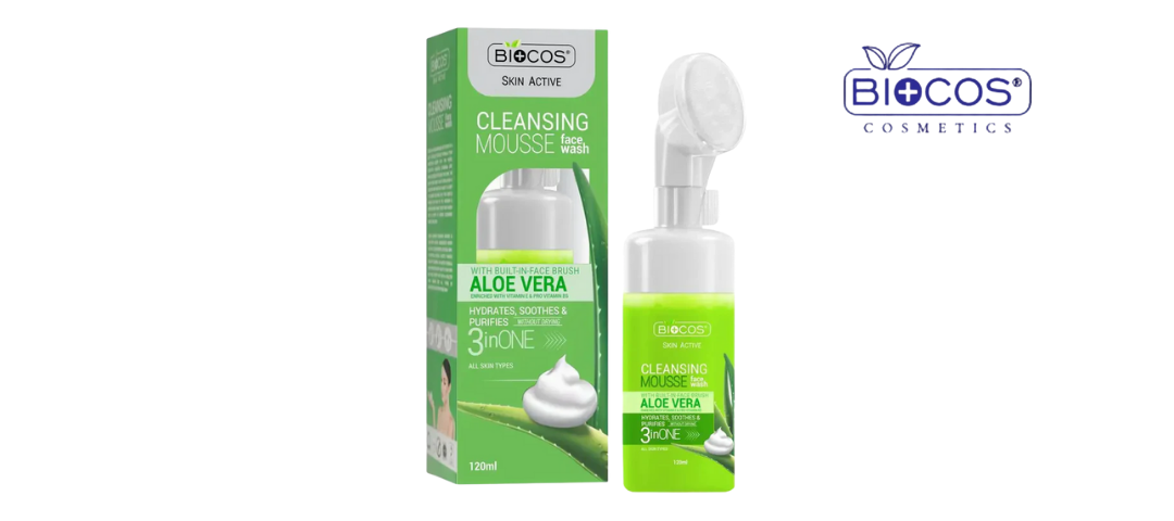 How Can Biocos Aloe Vera Face Wash Mousse Enhance Your Daily Skincare Routine?