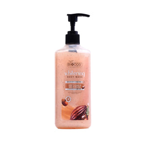 BIOCOS Cocoa & Shea Butter Whitening Body Wash for Soft front of pack