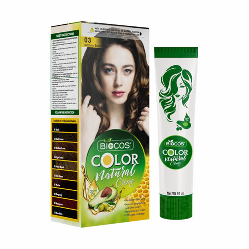 Hair Color Tube – Vibrant Long-Lasting Color with Olive Oil & Avocado