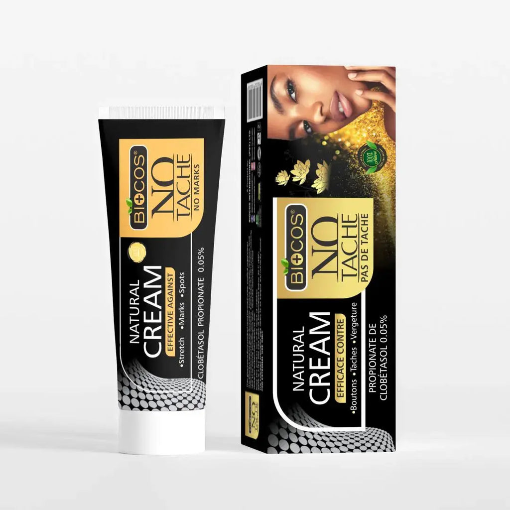 No Tache Cream | Anti-Eczema, Psoriasis Relief & Itch Soothing Formula with Azelaic Acid, Allantoin, Gold & Bisabolol | Hydrating & Restoring Cream for Sensitive Skin - 50gm