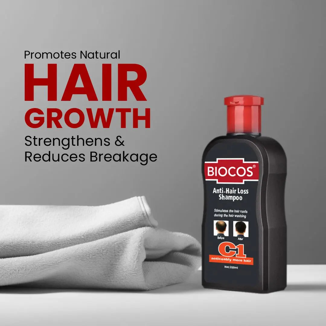 Anti-Hair Loss Shampoo | Coco Glucoside & Guar Gum for Hair Growth