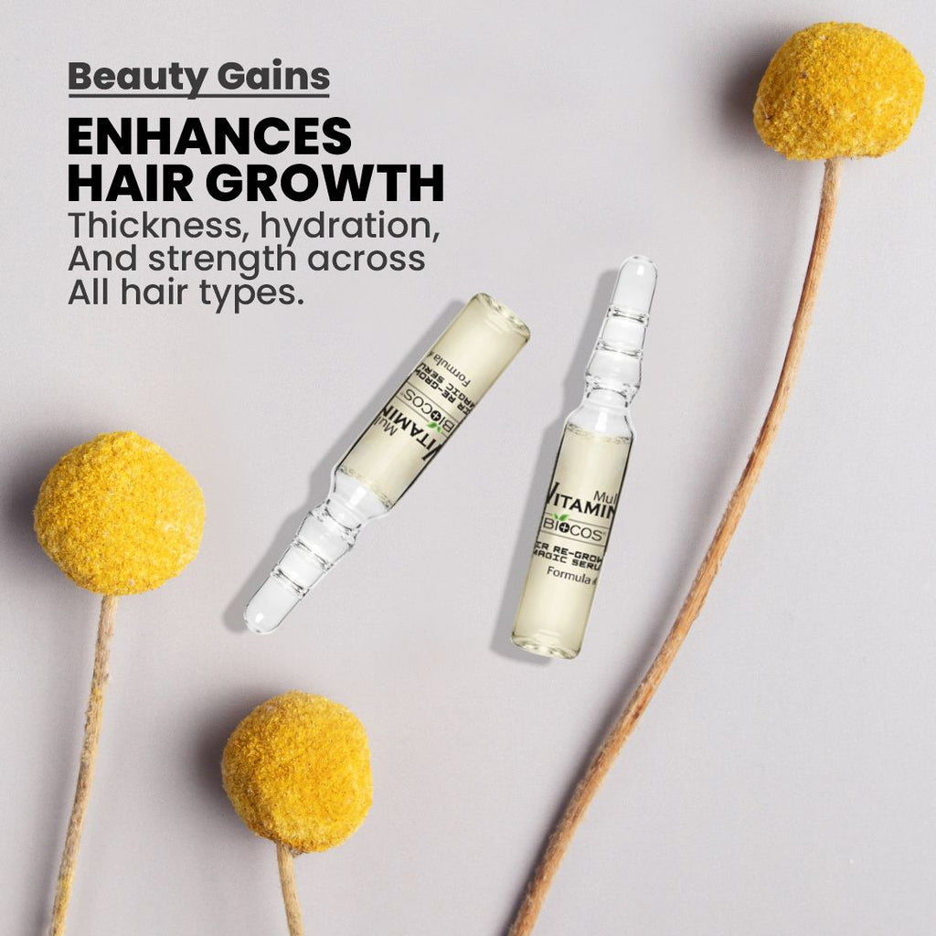 Hair Regrowth Magic Serum with Olive Oil, Almond Oil & Procapil – Promotes Hair Growth