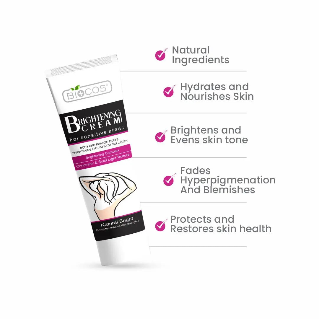Complete Brightening Bundle | Dr. Laila 5-in-1,Body Lotion, Brightening Cream for Sensitive Areas,Hand & Feet Scrub