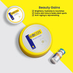 Beauty Cream 3-in-1 Pack | Brightening, Hydrating & Nourishing Face Cream with Arbutin, Vitamin E, Kojic Acid & Licorice Extract | Perfect for Glowing Skin - 16gm