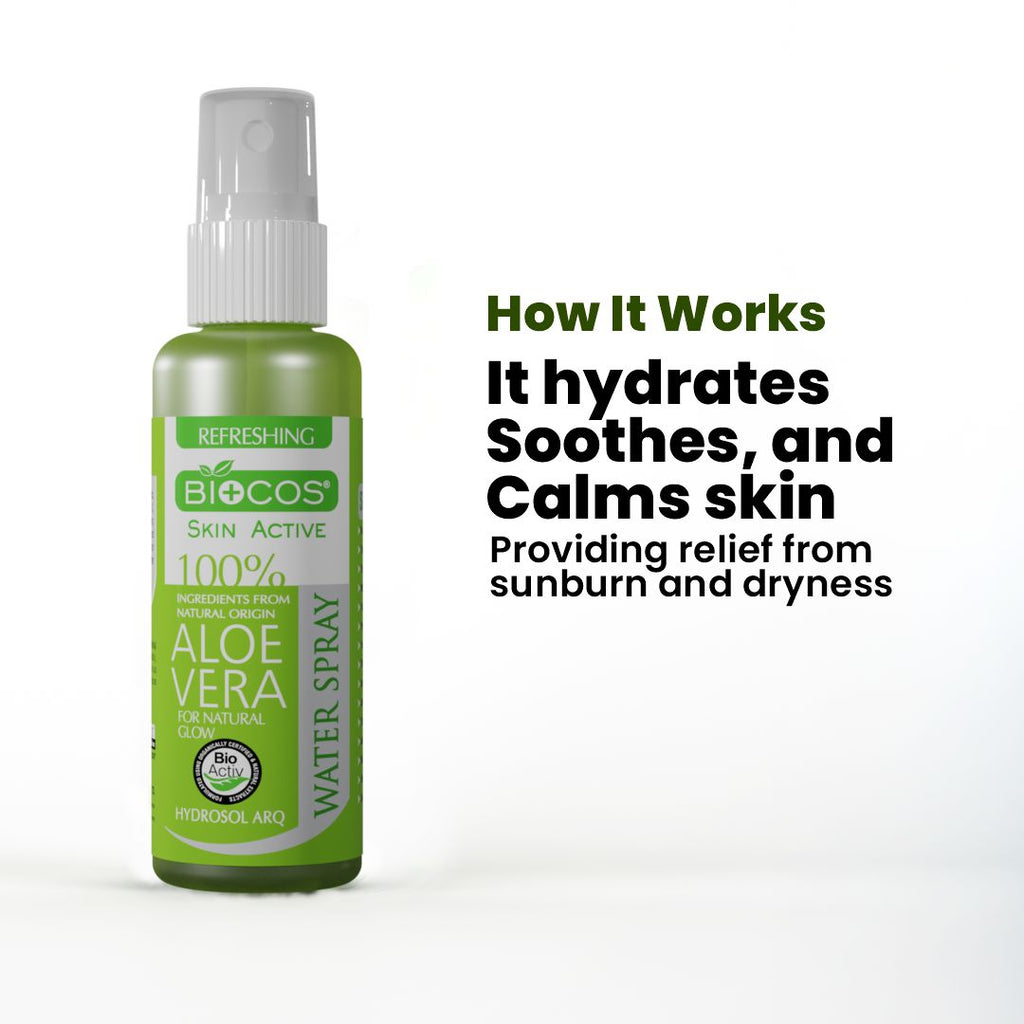 Aloe Vera Hydrating Spray | Soothes Sunburn & Restores Skin