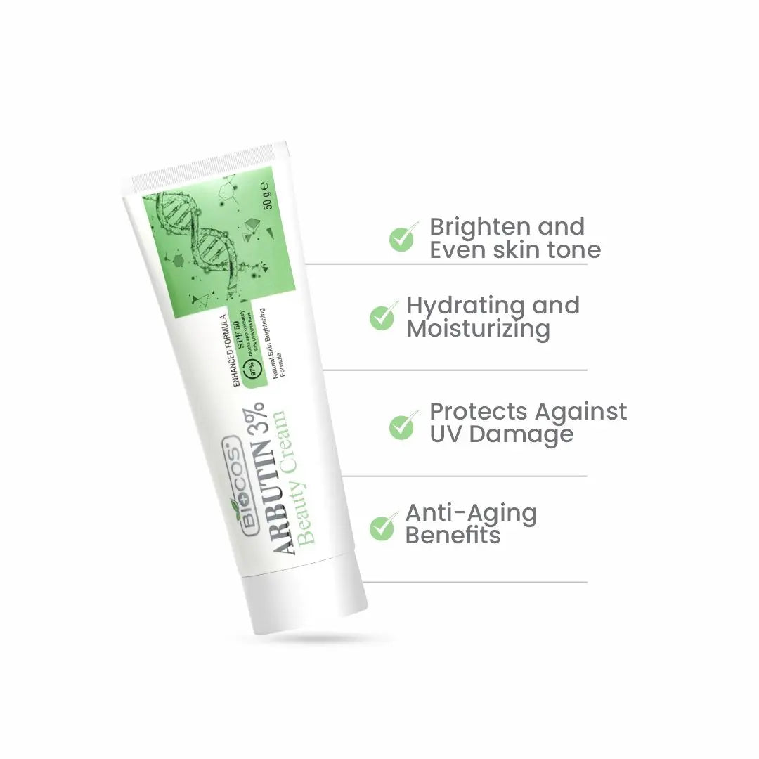 Pigmentation Pro Solution Kit | Arbutin 3% Beauty Cream, Hyaluronic FaceWash Mousse & Sun Block – Brightening, Hydrating, and Protecting for Even Skin Tone & Radiant Complexion