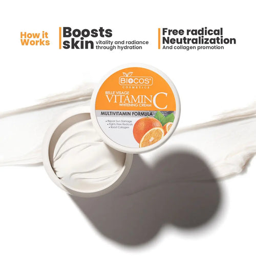 Belle Visage Vitamin C Cream | Brightening & Collagen Boosting