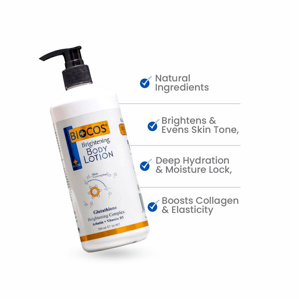 Whitening Bundle | Body Lotion – Hydrates & Moisturizes, Boosts Collagen, Repairs Dry Skin & Glutathione Beauty Cream – Brighten & Rejuvenate Skin for a Radiant Glow