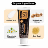 No Tache Cream | Anti-Eczema, Psoriasis Relief & Itch Soothing Formula with Azelaic Acid, Allantoin, Gold & Bisabolol | Hydrating & Restoring Cream for Sensitive Skin - 50gm