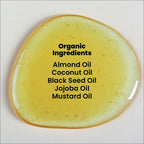 Herbal Hair Regrowth Oil - Nourishing Almond, Coconut & Black Seed Oils for Thicker, Stronger Hair - Promotes Natural Growth & Shine - 100ml