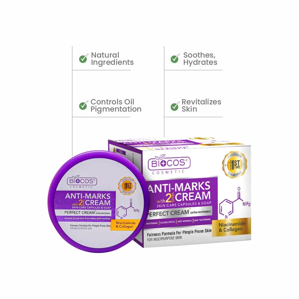 Acne-Free Essentials Collection | Anti-Mark Cream, Tea Tree Spray & Sun Block – Clear, Protect, Heal, and Nourish Your Skin for a Smooth, Acne-Free, and Radiant Complexion