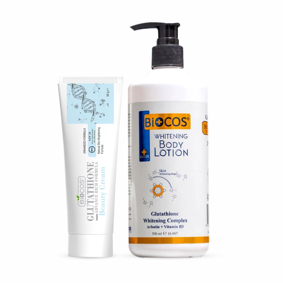 Whitening Bundle | Hydrating Body Lotion & Glutathione Cream for Radiant Skin