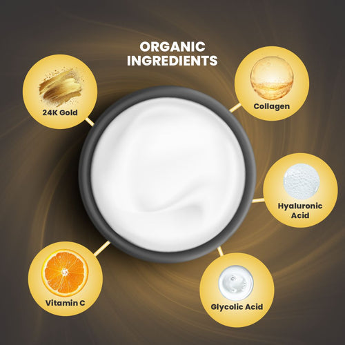 24K Goldish Anti-Aging Cream – Hydrates, Brightens, Reduces Spots