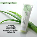 Arbutin 3% Beauty Cream - Dark Spot Corrector & Skin Tone Smoothing Cream with Kojic Acid, Glycolic Acid, Vitamin B5 & Licorice Extract | Hydrating Night Cream for Pigmentation, UV Protection & Sensitive Skin - 50gm