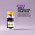 Goldish Creamy Capsule - 8-in-1 Skin Brightening & Anti-Aging Formula, Reduces Melasma, Dark Spots, & Pore Size - L-Glutathione, Kojic Acid, Niacinamide, Alpha-Melight for Radiant Skin - Pack of 2 ,5ml