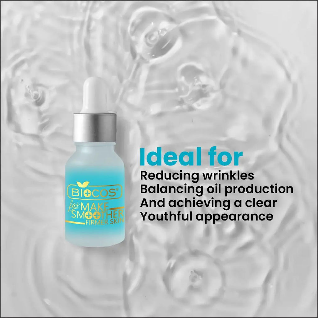 Multi Serum Hyaluronic Acid – Advanced Hydrating & Anti-Aging Facial Serum with Vitamin B3, Ethyl Ascorbic Acid, Rose Hydrosol – Minimizes Fine Lines, Balances Oil, Tightens Pores - 15ml