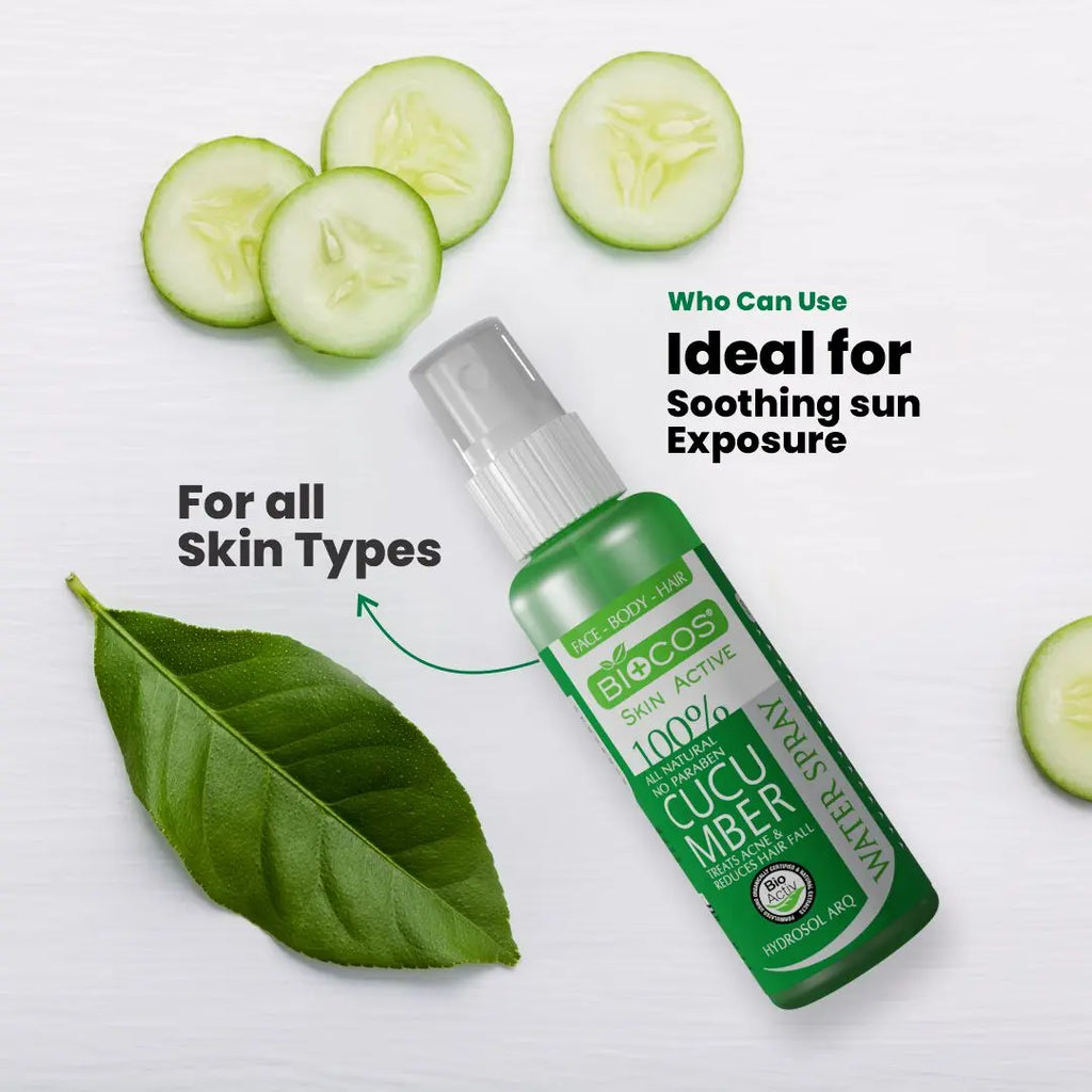 Cucumber Water Mist | Soothing & Hydrating for Redness Relief
