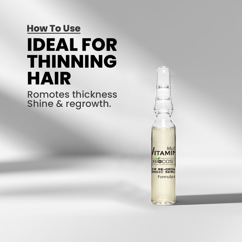 Hair Regrowth Magic Serum with Olive Oil, Almond Oil & Procapil – Promotes Hair Growth