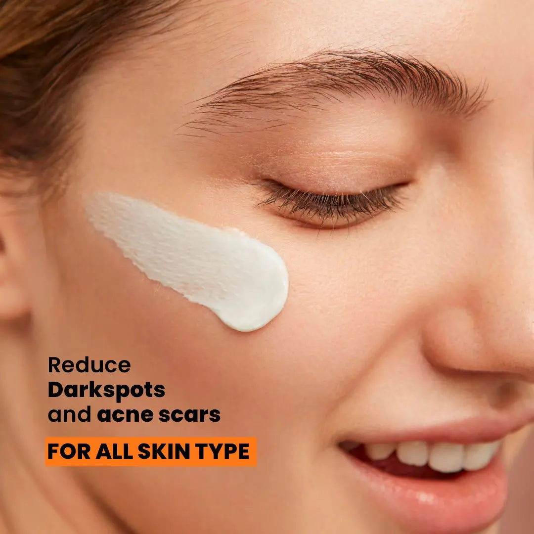 Dark Spot Correcting Cream | Brightening & Hydrating Formula with Sweet Almond Oil, Glycerin & Antioxidants | Fades Dark Spots, Pigmentation & Uneven Skin Tone - 50gm