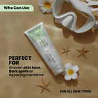 Arbutin 3% Beauty Cream - Dark Spot Corrector & Skin Tone Smoothing Cream with Kojic Acid, Glycolic Acid, Vitamin B5 & Licorice Extract | Hydrating Night Cream for Pigmentation, UV Protection & Sensitive Skin - 50gm