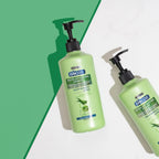 Aloe Vera Body Lotion – Nourishes, Soothes & Restores Dry, Damaged Skin with Aloe Barbadensis Juice, Cucumber Extract for Stretch Marks, Scars & Sunburn Relief 500ml/1000ml