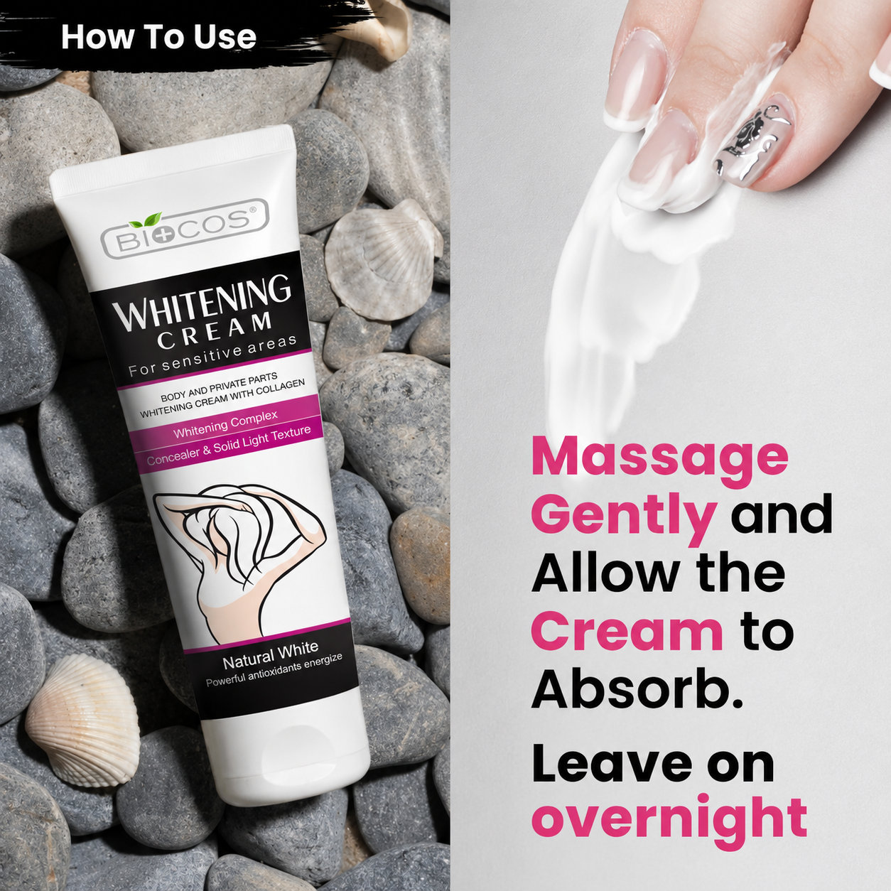 BIOCOS Whitening Cream for Sensitive Areas product photo 7