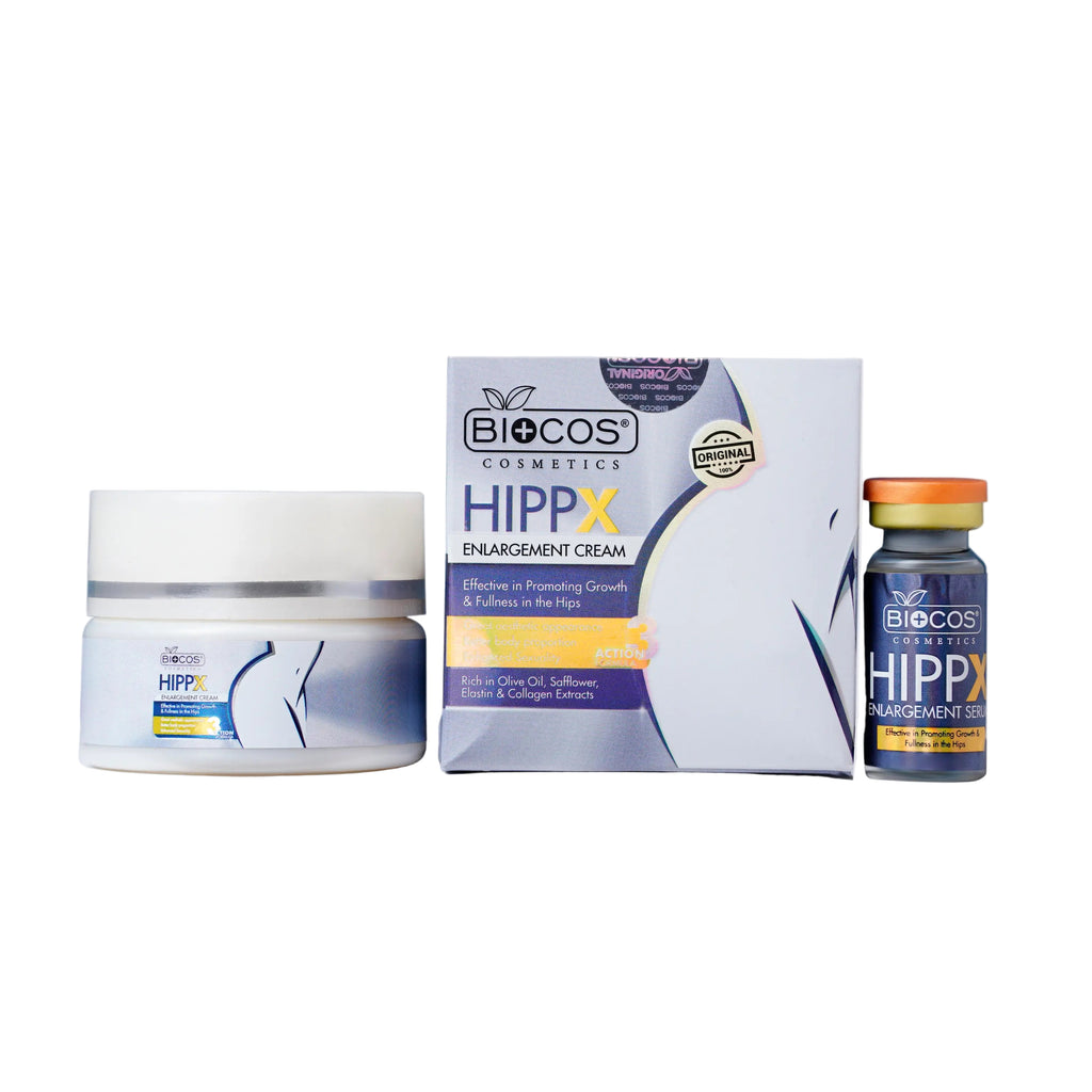 HIPPX Enlargement Cream – Buttocks Lifting & Firming, Reduces Sagging with Shea Butter, Hyaluronic Acid & Almond Oil, Enhances Fullness & Smoothness - 44gm
