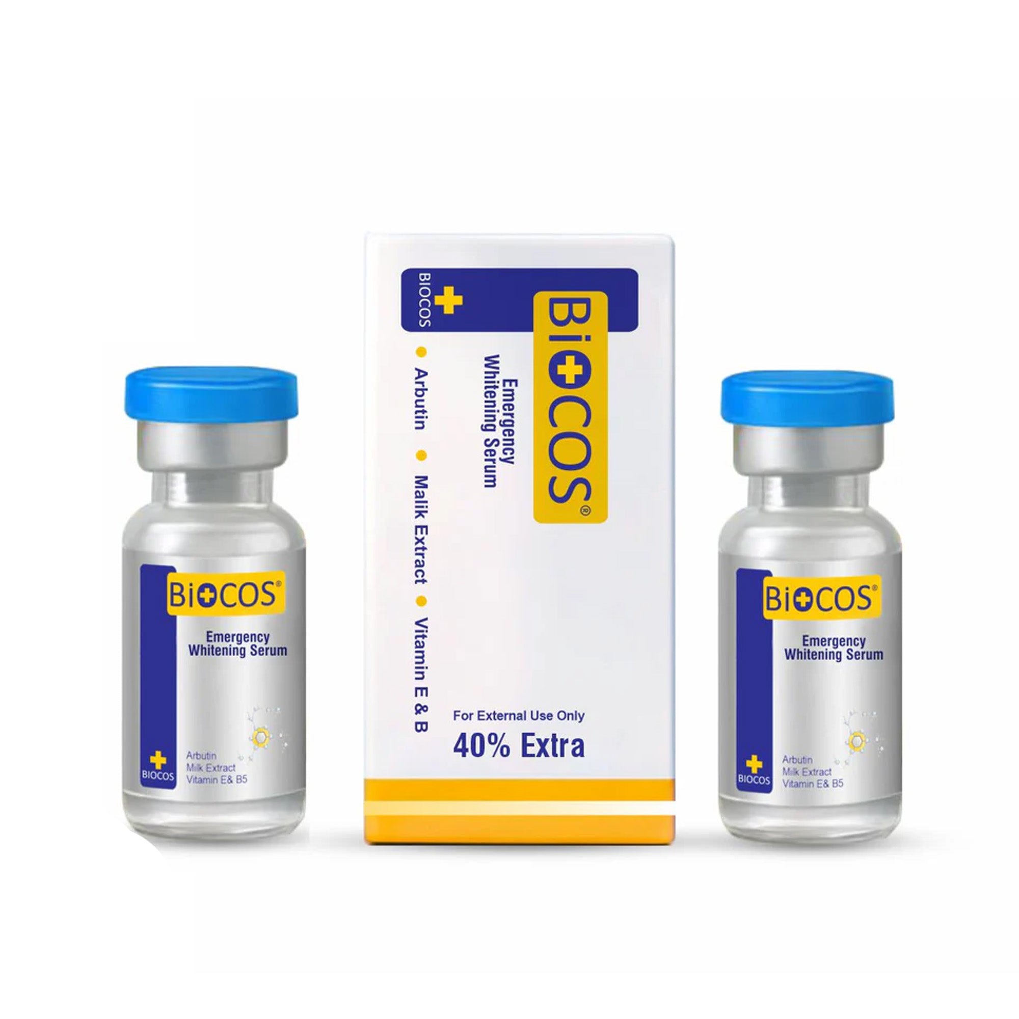 Whitening Serum – Brightens Skin & Restores Vitality ,Overnight Glow & Radiance Boost, 5ml - Pack of 2