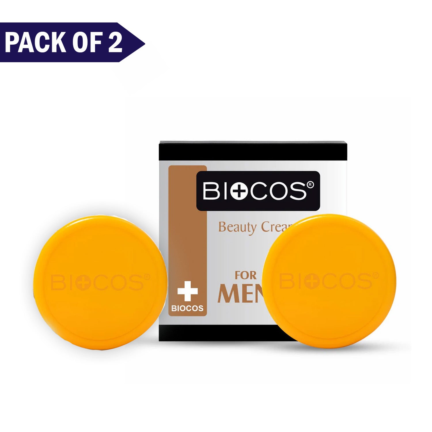 Beauty Cream for Men – Whitens & Brightens Skin, Reduces Dark Spots  Pack of 2