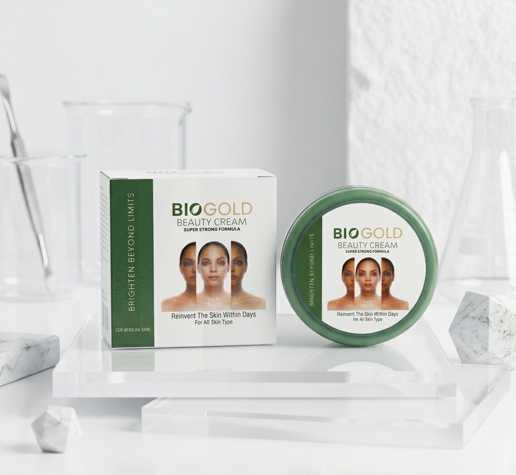 BioGold Beauty Cream Africa – 24K Gold, Reduces Wrinkles, Illuminates & Protects Skin