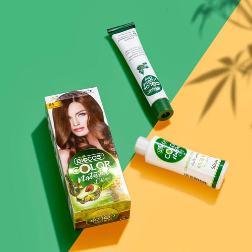 Hair Color Tube – Vibrant Long-Lasting Color with Olive Oil & Avocado