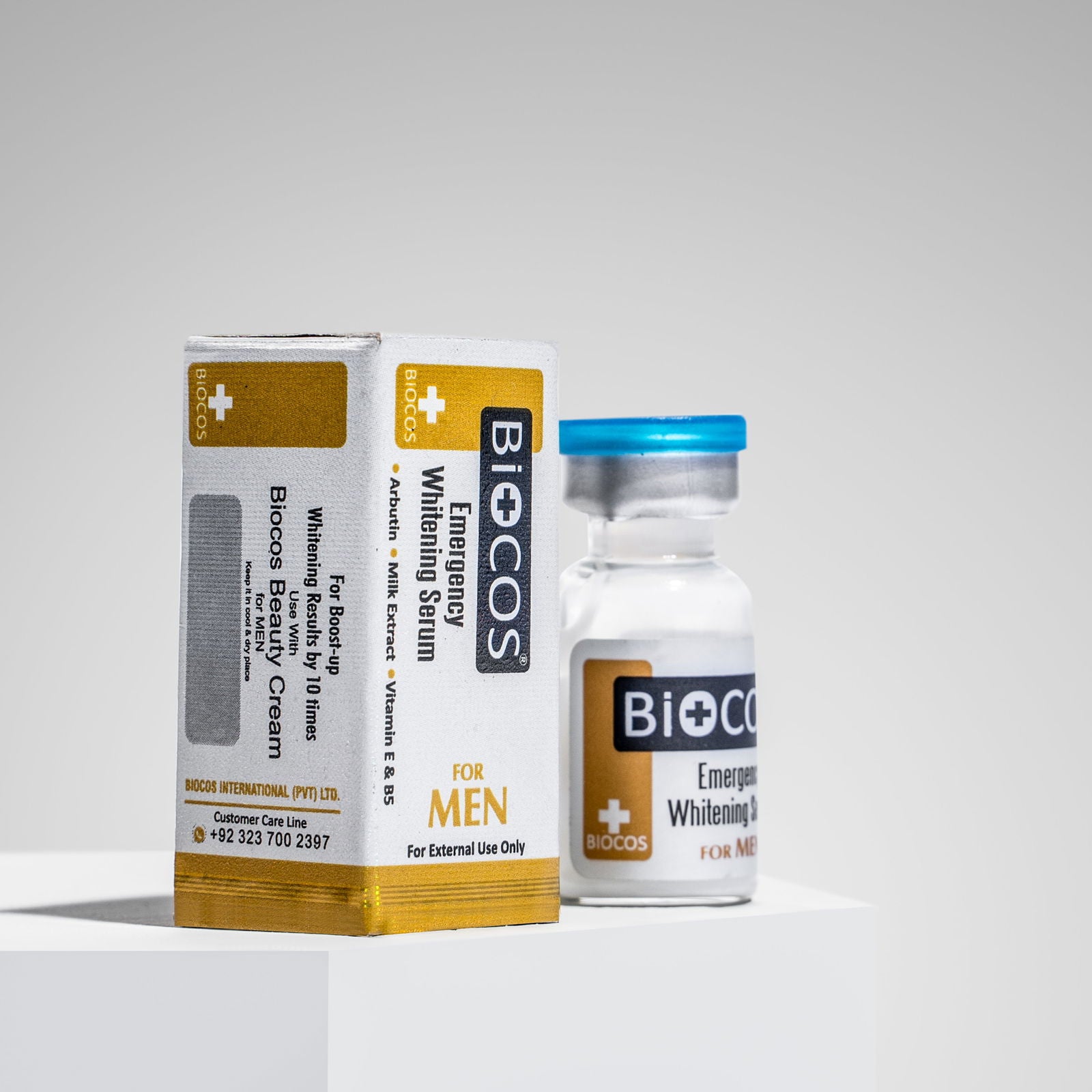 Men Whitening Serum – Enhances Fairness & Brightens Complexion Pack of 2,  3ml