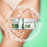 Stretch Mark Cream – Prevents & Reduces Stretch Marks, Restores Skin Moisture, Enhances Elasticity, Enriched with Cocoa Butter, Shea Butter, & Centella Asiatica - 44gm