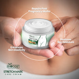 Stretch Mark Cream – Prevents & Reduces Stretch Marks, Restores Skin Moisture, Enhances Elasticity, Enriched with Cocoa Butter, Shea Butter, & Centella Asiatica - 44gm