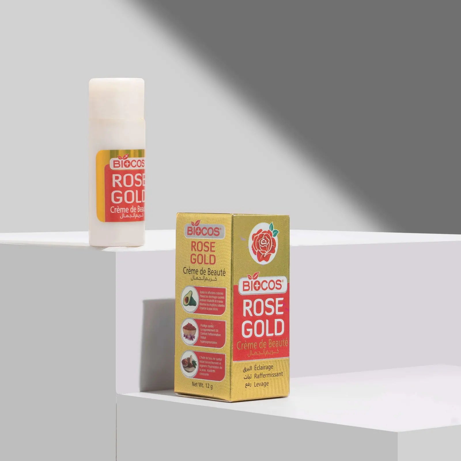 Rose Gold Stick | Multi-Purpose Beauty Tool with Swarovski Crystals