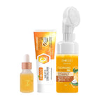 Glow_up Special Deal | Multi Serum Vitamin C, Vitamin C Face Mousse & Dark Spot Correcting Cream