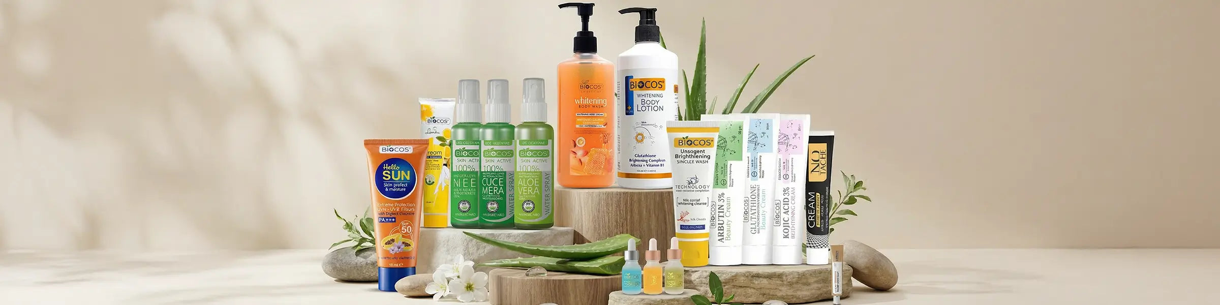 BIOCOS premium beauty essentials for glowing and healthy skin