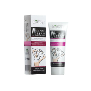 BIOCOS Whitening Cream for Sensitive Areas front of pack