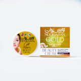 Noor Jahan Gold Cream – Lightens Dark Circles, Reduces Wrinkles & Freckles, Brightens Skin with Kojic Acid, Aloe Vera, Avocado & Vitamin A – Paraben-Free - 16gm