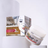 Plump Up Cream – Skin Plumping with Hyaluronic Acid & Shea Butter, Restores Elasticity, Moisturizes, Reduces Fine Lines & Wrinkles for Youthful, Firm Skin – 44g