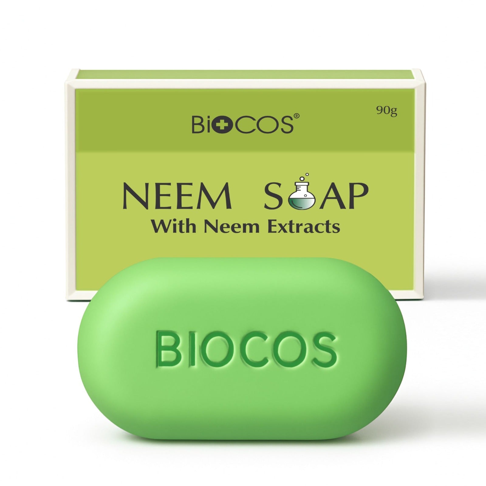 Pure Neem Soap – Fights Acne & Oil, Purifies & Hydrates Skin