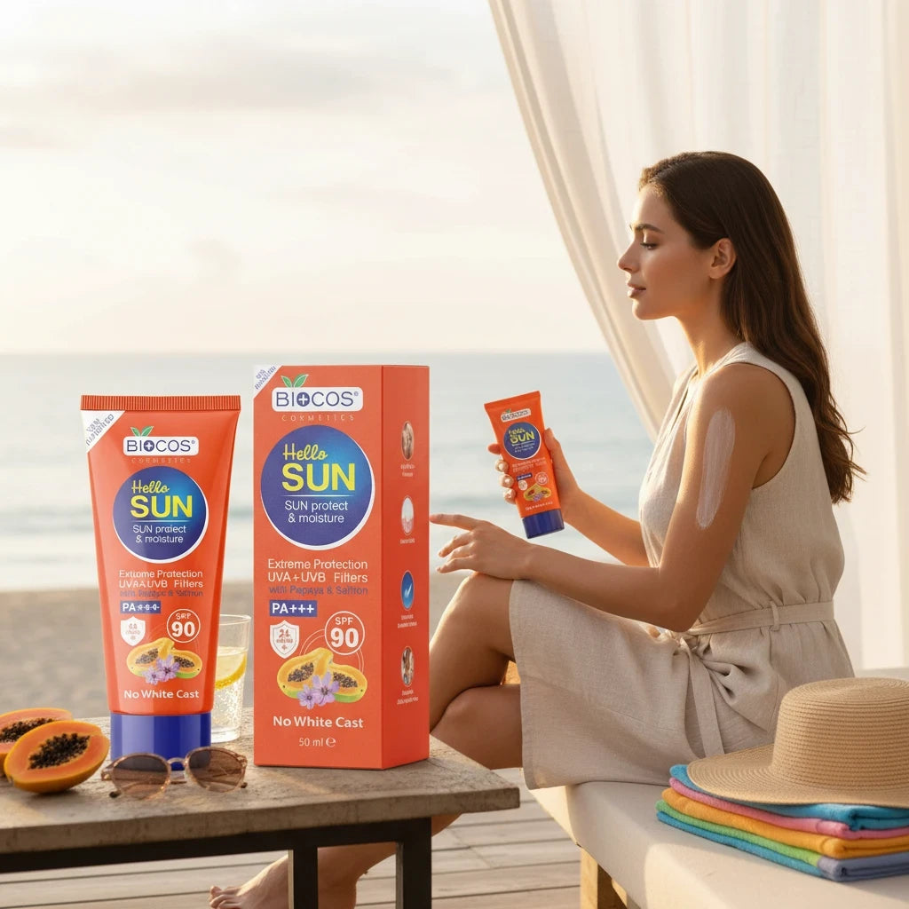 Sun Protection SPF 90 | Non-Comedogenic Sunscreen for Sensitive Skin