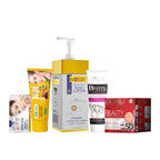 Bridal Glow Care Kit |Urgent Facial,Face Wash, Brightening Body Lotion, Brightening Cream for Sensitive Areas & Dr. Laila 5D Cream