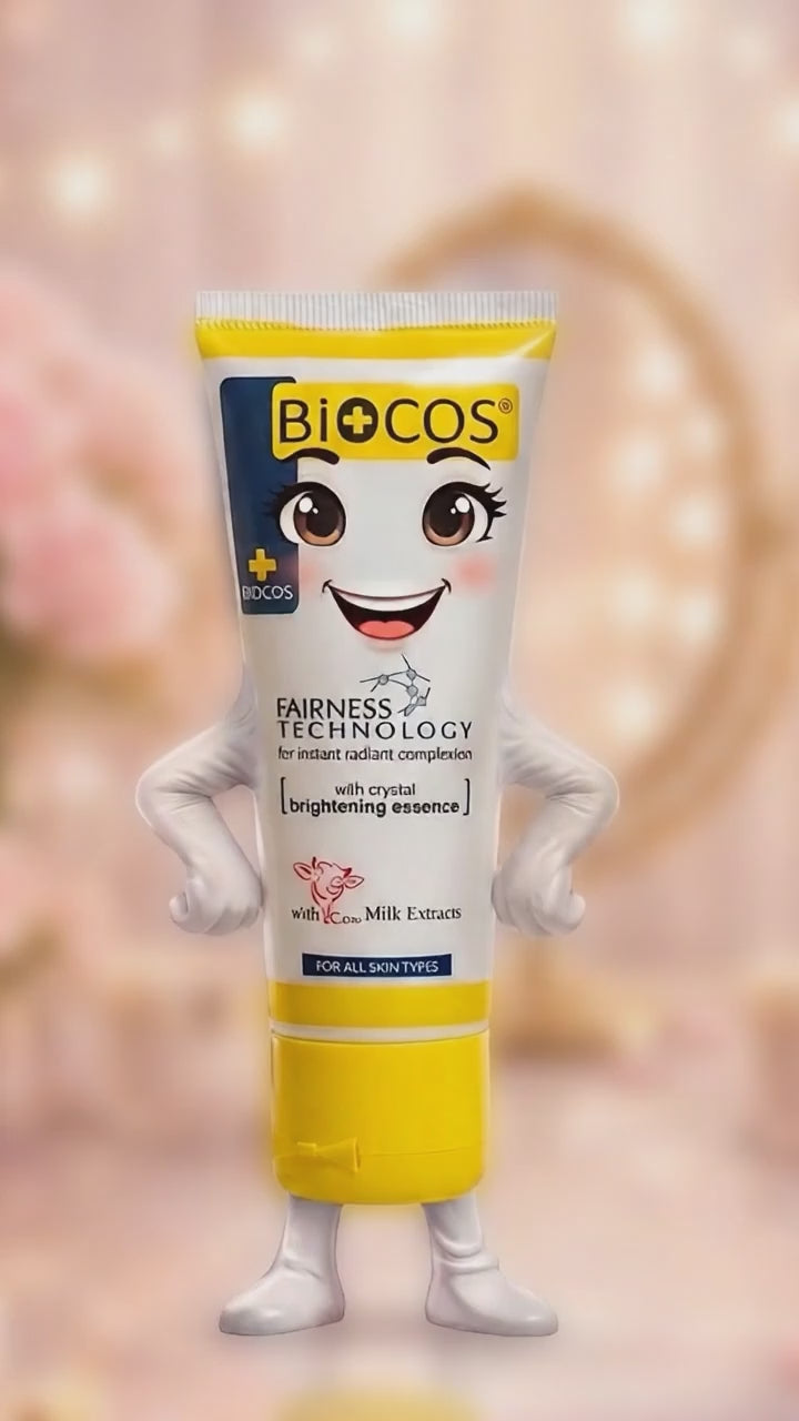 Whitening Face Wash with Milk Extracts & Vitamin E – Cleanses & Brightens Skin - Pack of 2