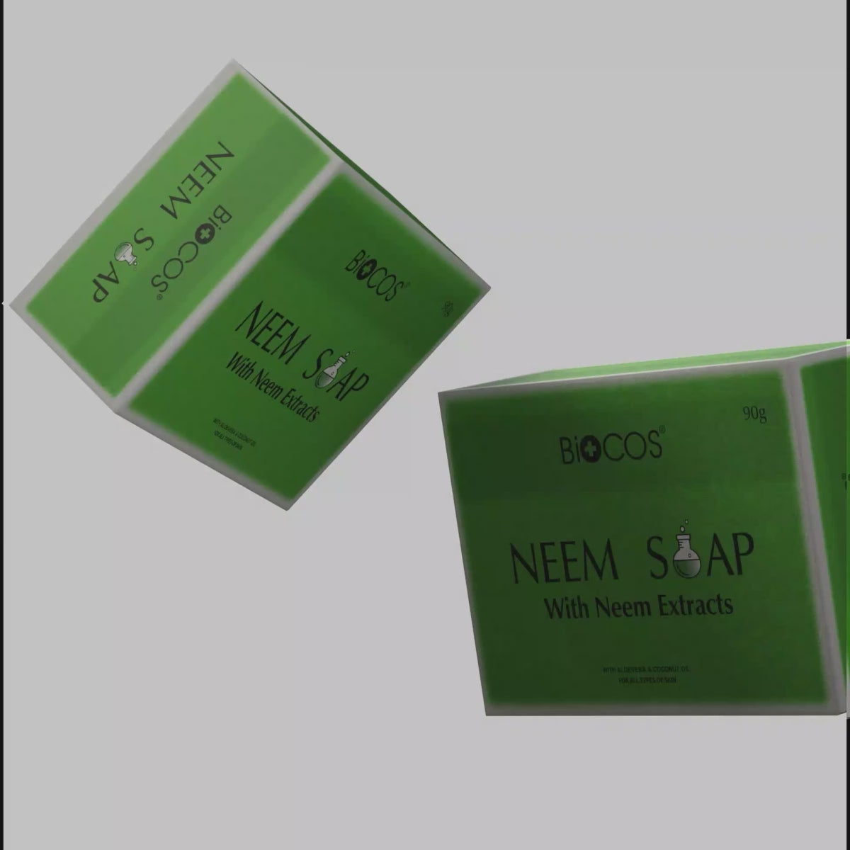 Pure Neem Soap – Fights Acne & Oil, Purifies & Hydrates Skin