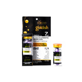 Goldish Creamy Capsule - 8-in-1 Skin Brightening & Anti-Aging Formula, Reduces Melasma, Dark Spots, & Pore Size - L-Glutathione, Kojic Acid, Niacinamide, Alpha-Melight for Radiant Skin - Pack of 2 ,5ml