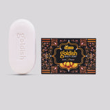 Goldish Beauty Soap – Acne Treatment, Skin Brightening, & Moisturizing with Papaya Extract, Glutathione, Niacinamide - 80gm